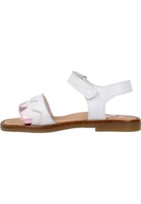 Sandały Pablosky Model 030008p Kolor Biały. Kolor: biały. Materiał: tkanina, skóra. Sezon: lato