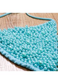 Intica - Bikini wiązane regulowane na plażę i basen Gorana. Kolor: biały. Materiał: materiał #6