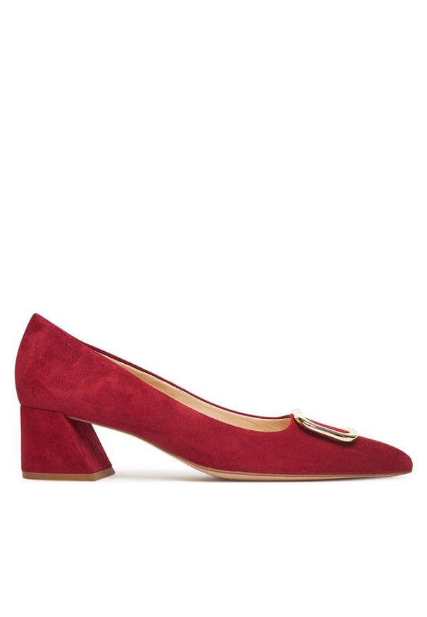 HÖGL Czółenka Harriet 0-104542-44000 Bordowy. Kolor: czerwony. Materiał: skóra