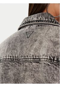 Guess Kurtka jeansowa Clarette W4RN62 D56B3 Szary Regular Fit. Kolor: szary. Materiał: bawełna