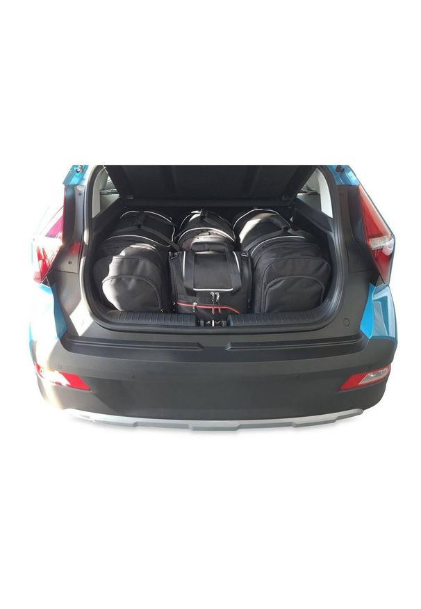 KJUST - Torby Do Bagażnika Hyundai Bayon 2021+ 4Szt Kjust. Kolor: czarny. Styl: sportowy