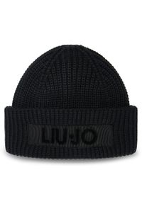 Liu Jo Czapka 2F5057 M0300 Czarny. Kolor: czarny. Materiał: akryl, materiał