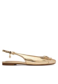 MICHAEL Michael Kors Baleriny Piper Sling 40S6PIFP1M Złoty. Kolor: złoty. Materiał: syntetyk, skóra #1