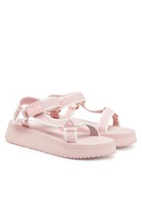 Tommy Jeans Sandały Tjw Eva Sandal EN0EN02747 Różowy. Kolor: różowy. Materiał: materiał