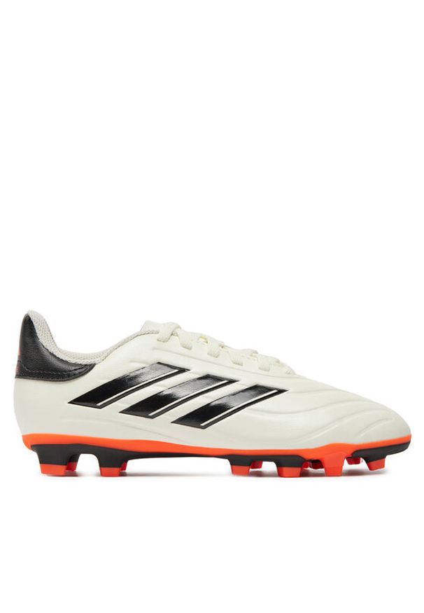 Adidas - adidas Buty Copa Pure II Club Flexible Ground IG1103 Beżowy. Kolor: beżowy. Materiał: skóra