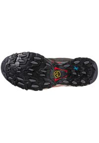 LA SPORTIVA - Buty trekkingowe męskie La Sportiva Ultra Raptor. Zapięcie: sznurówki. Kolor: czerwony, wielokolorowy, czarny. Materiał: syntetyk, tkanina, materiał. Szerokość cholewki: normalna. Sport: turystyka piesza