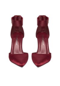 Juicy Couture Szpilki EO-LH24018-2A Bordowy. Kolor: czerwony. Materiał: materiał. Obcas: na szpilce