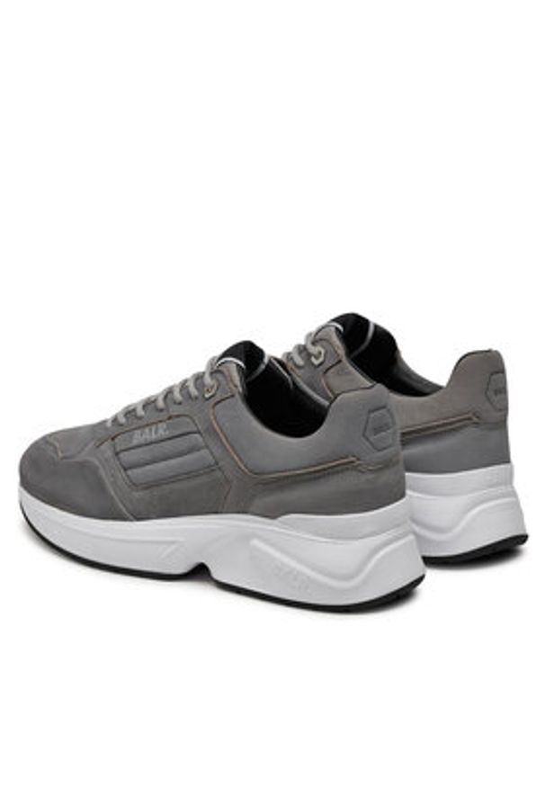 BALR. Sneakersy Brand Luxe Runner B1511.1043.700 Szary. Kolor: szary. Materiał: skóra, nubuk