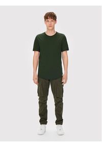 Only & Sons T-Shirt Benne 22017822 Zielony Regular Fit. Kolor: zielony. Materiał: bawełna #4