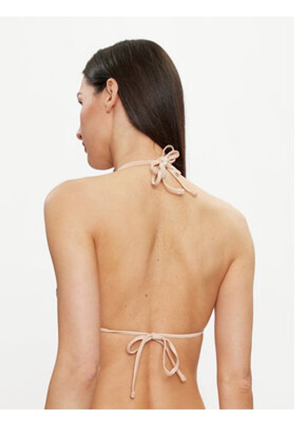 Guess Góra od bikini E3GJ03 KBMV0 Beżowy. Kolor: beżowy. Materiał: syntetyk