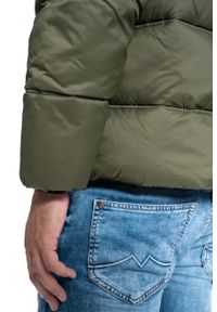 Lee - MĘSKA KURTKA ZIMOWA LEE PUFFER JACKET OLIVE GREEN L86NSZNX. Sezon: zima #4