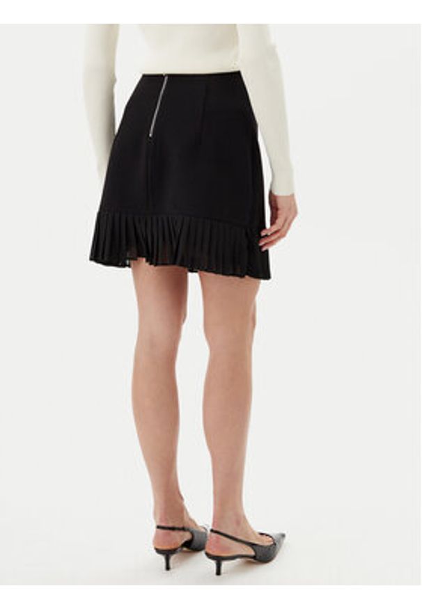Morgan Spódnica mini 251-JANO Czarny Regular Fit. Kolor: czarny. Materiał: syntetyk