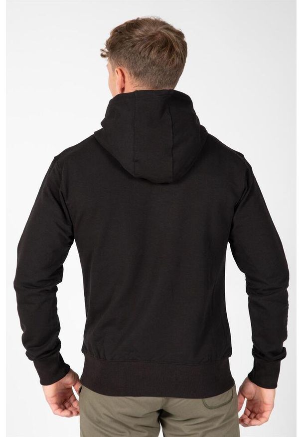 GORILLA WEAR - Nelson Hoodie - męska bluza sporotwa z kapturem. Typ kołnierza: kaptur. Kolor: czarny. Sport: fitness