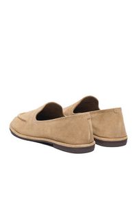 Gino Rossi - GINO ROSSI Lordsy EO-V2031-1-1 Beżowy. Kolor: beżowy. Materiał: skóra, zamsz #3