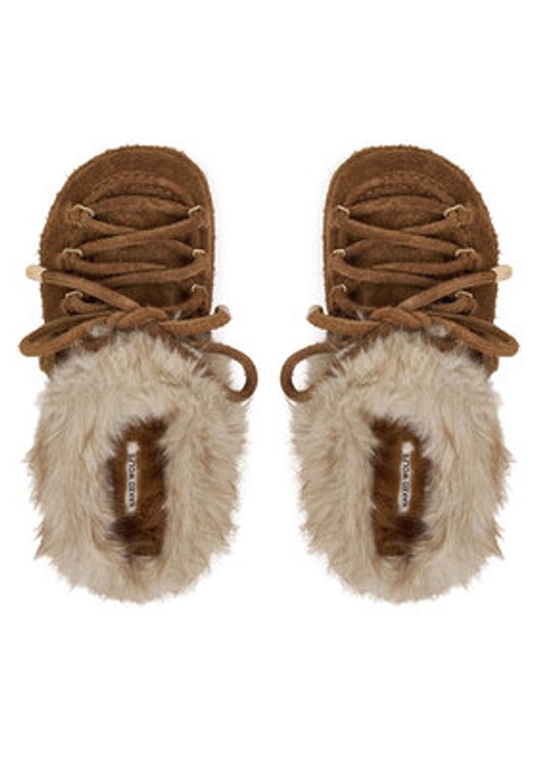 Naked Wolfe Śniegowce HARLOW Brązowy. Kolor: brązowy. Materiał: zamsz, skóra