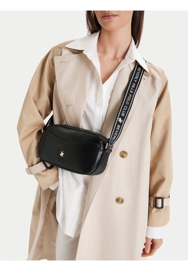 Beverly Hills Polo Club Torebka CEO-BHPC-C-015-09 Czarny. Kolor: czarny