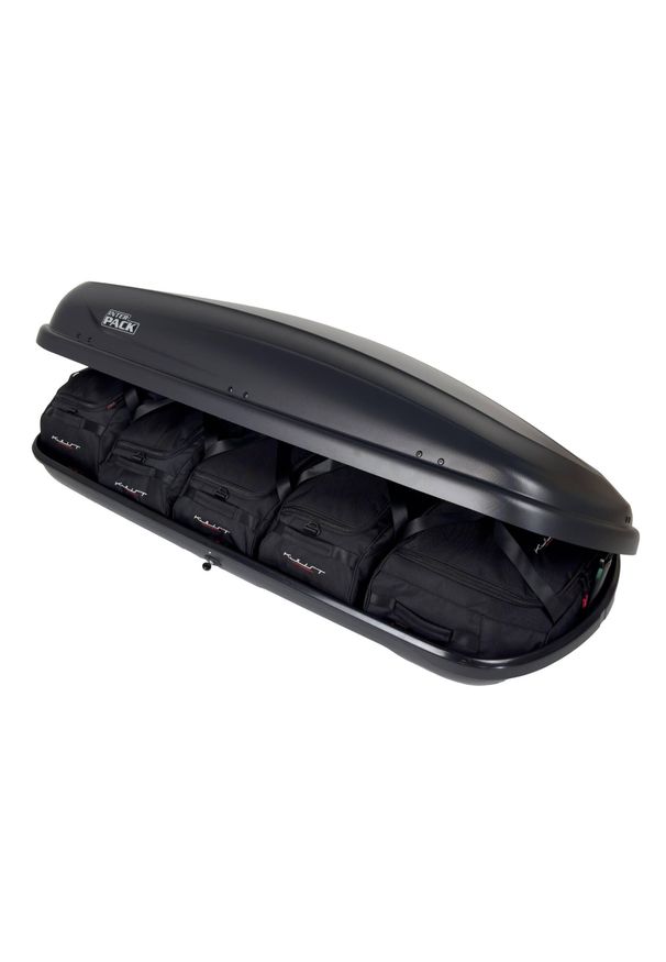 KJUST - Torby Do Boksu Dachowego Interpack Traxer 6.6 5Szt Kjust. Kolor: czarny