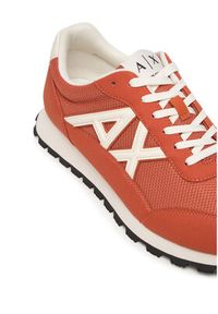 Armani Exchange Sneakersy XM001960 AF19388 MZ440 Pomarańczowy. Kolor: pomarańczowy. Materiał: zamsz, skóra #4