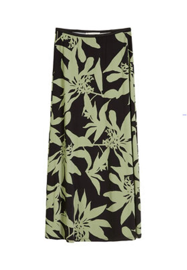 Marc O'Polo Spódnica midi 506 3051 18011 Czarny Regular Fit. Kolor: czarny. Materiał: wiskoza