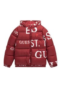 Guess Kids Kurtka zimowa H5BJ00 WCFM0 Granatowy Regular Fit. Kolor: niebieski. Materiał: syntetyk. Sezon: zima