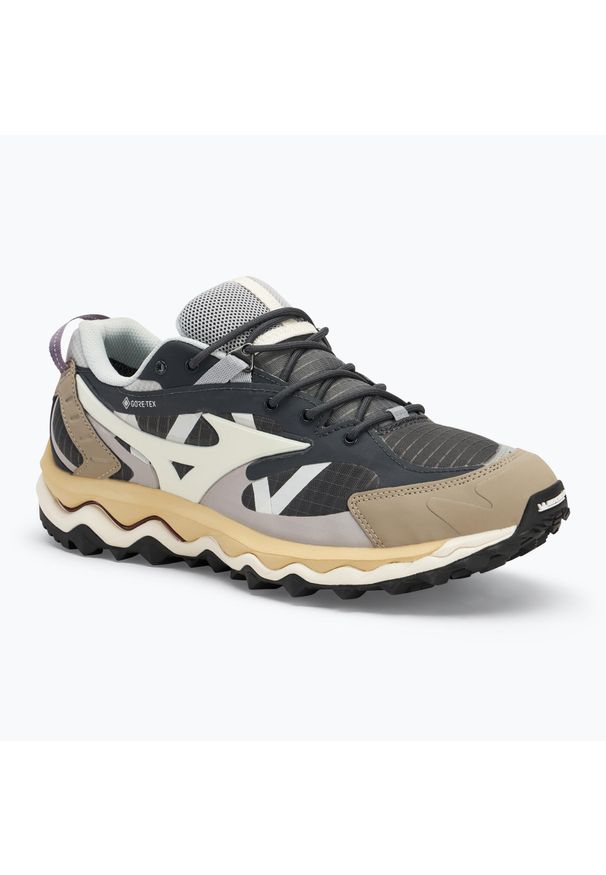Buty Mizuno Wave Mujin TL GTX ebony/pristine/vintage. Kolor: beżowy. Styl: vintage. Model: Mizuno Wave. Sport: turystyka piesza