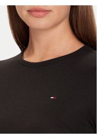 Tommy Jeans Bluzka DW0DW21568 Czarny Slim Fit. Kolor: czarny #4