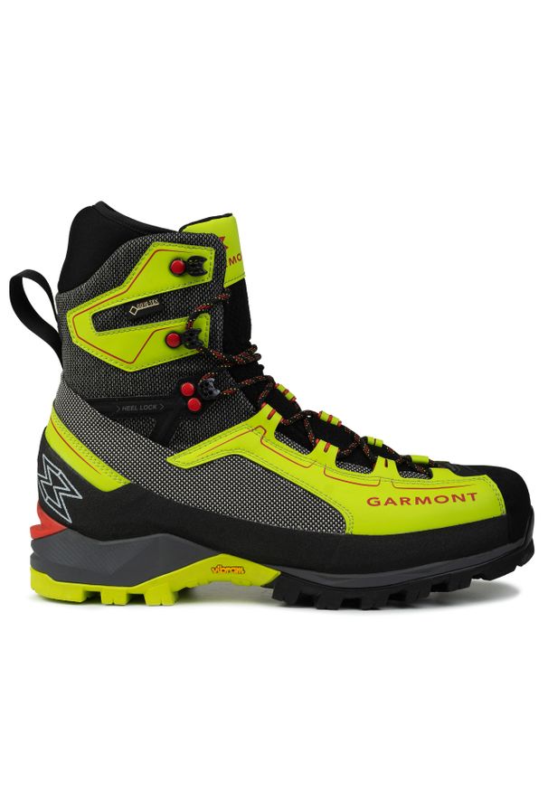 Buty unisex trekkingowe Garmont TOWER 2.0 EXTREME GTX. Kolor: wielokolorowy, żółty, zielony, czarny, szary. Sezon: zima