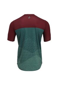 Koszulka rowerowa męska Enduro Silvini Jersey Denno MD1803. Kolor: czerwony, zielony, wielokolorowy. Materiał: jersey. Długość rękawa: krótki rękaw. Długość: krótkie #2