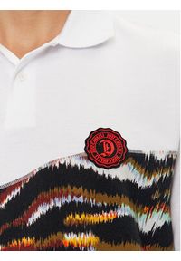 Just Cavalli Polo 76OAG6R1 Biały Regular Fit. Typ kołnierza: polo. Kolor: biały. Materiał: bawełna #2
