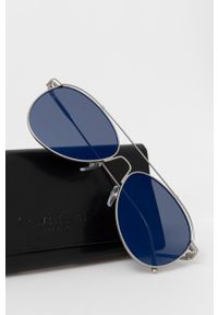 Calvin Klein - Okulary przeciwsłoneczne. Kolor: srebrny #3