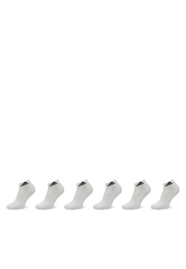 Adidas - adidas Skarpety Niskie Unisex Thin and Light Sportswear HT3430 Biały. Kolor: biały. Materiał: materiał, bawełna