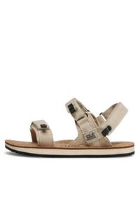 Jack Wolfskin Sandały Ecostride 2 Sandal W 4051771 Beżowy. Kolor: beżowy. Materiał: materiał #5