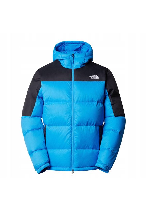 Kurtka turystyczna męska The North Face Diablo Down Hood. Kolor: niebieski. Materiał: nylon. Sport: turystyka piesza