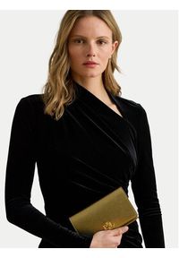 Lauren Ralph Lauren - LAUREN RALPH LAUREN Torebka 432P02411001 Złoty. Kolor: złoty. Materiał: skórzane #6