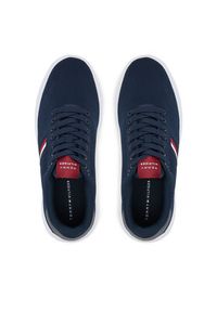 TOMMY HILFIGER - Tommy Hilfiger Sneakersy Modern Lightcup FM0FM05528 Granatowy. Kolor: niebieski. Materiał: materiał
