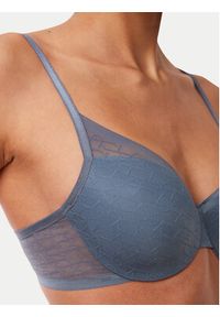 Triumph Biustonosz z fiszbiną Signature Sheer WHP EX 10215948 Niebieski. Kolor: niebieski. Materiał: syntetyk #3