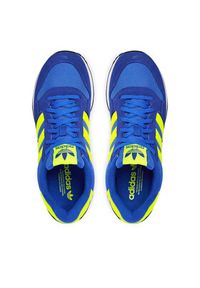 Adidas - adidas Sneakersy ZX 500 RS KI1528 Granatowy. Kolor: niebieski. Materiał: skóra, zamsz. Model: Adidas ZX #4