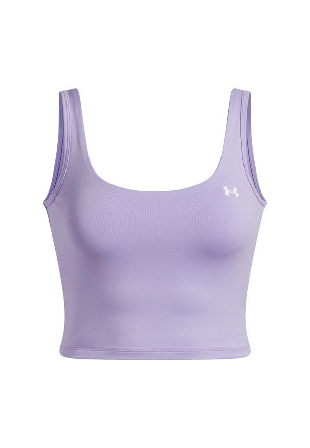 Damski tank top Under Armour Motion. Kolor: fioletowy, biały, wielokolorowy. Sport: fitness