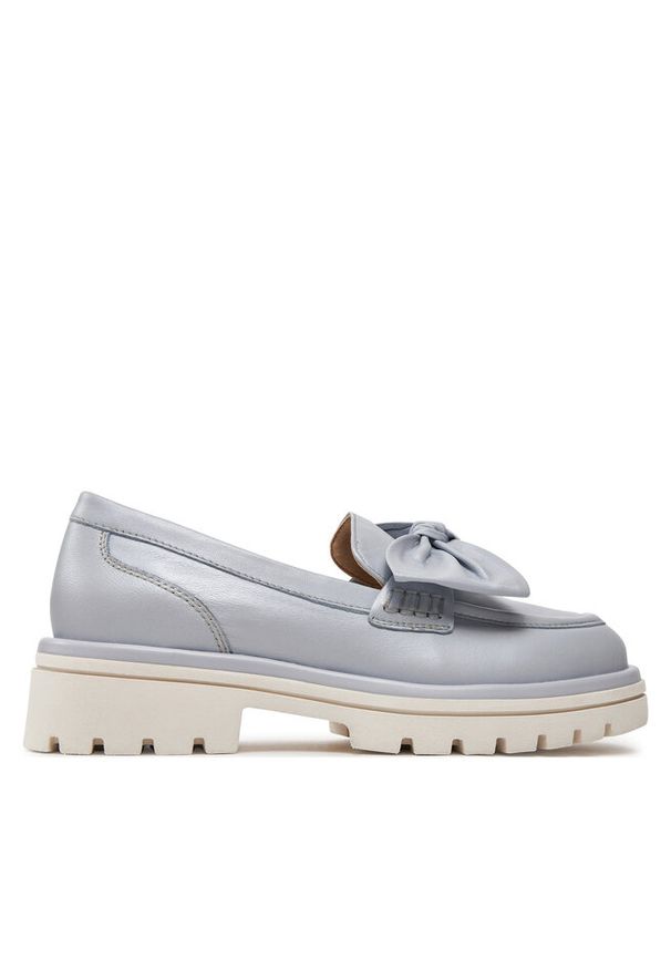 Loafersy Caprice. Kolor: niebieski