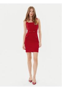 Marciano Guess Sukienka 177067 Czerwony Classic Fit. Kolor: czerwony. Materiał: wiskoza #3