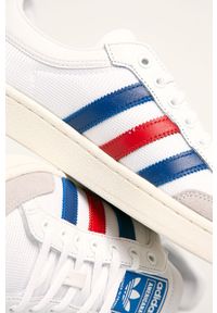 adidas Originals - Buty Amerciana. Nosek buta: okrągły. Zapięcie: sznurówki. Kolor: biały. Materiał: guma, syntetyk, skóra, materiał. Szerokość cholewki: normalna #5