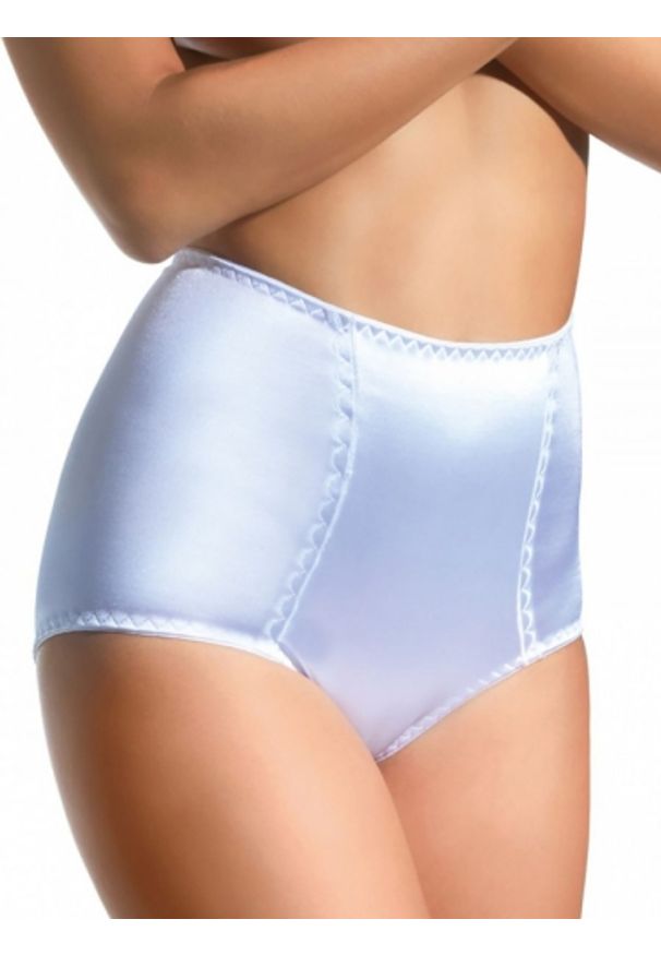 Figi Model Rika BBL106 White - Babell. Materiał: poliamid, elastan. Wzór: gładki