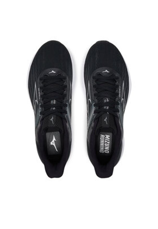 Mizuno Buty do biegania Wave Inspire 21 J1GC2545 Czarny. Kolor: czarny. Materiał: materiał. Model: Mizuno Wave