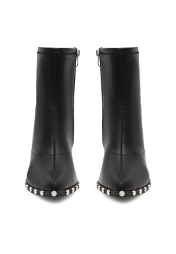 Jenny Fairy Botki VALERIE H20228-17 Czarny. Kolor: czarny. Materiał: syntetyk, skóra