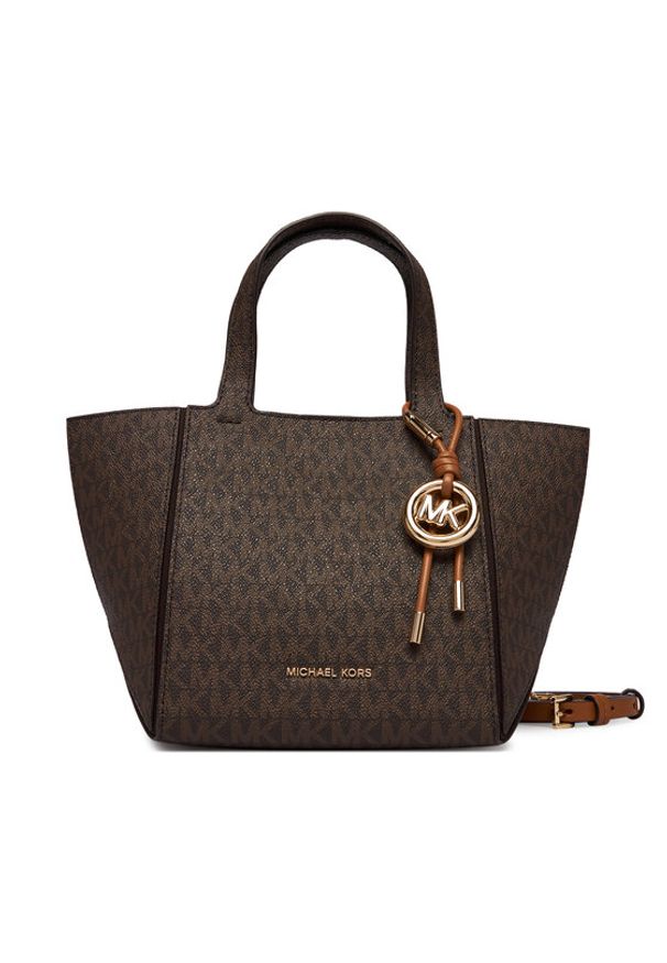 MICHAEL Michael Kors Torebka 30R6G9JT9B Brązowy. Kolor: brązowy. Materiał: skórzane