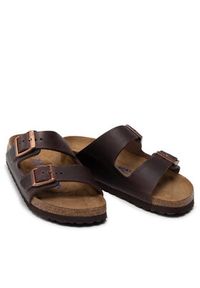 Birkenstock Klapki Arizona Bs 0452763 Brązowy. Kolor: brązowy. Materiał: skóra, nubuk #4