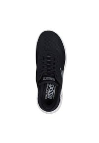 skechers - Damskie GO WALK FLEX GRAND ENTRY Slip-On Czarny / Biały. Zapięcie: bez zapięcia. Kolor: biały, czarny, wielokolorowy. Materiał: materiał