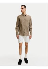 Jack & Jones Szorty jeansowe Rick 12294338 Biały Regular Fit. Kolor: biały. Materiał: bawełna #4