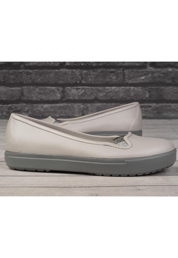 Buty damskie baleriny Crocs CITILANE FLAT. Kolor: szary