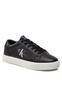Calvin Klein Jeans Sneakersy Classic Cupsole Laceup Low Lth YM0YM00491 Czarny. Kolor: czarny. Materiał: skóra #5